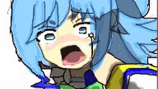 【このすば！】　アクア描いてみた