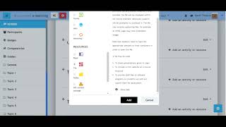 วิธีการใส่สื่อการเรียนการสอนในระบบ Hcu e-learning