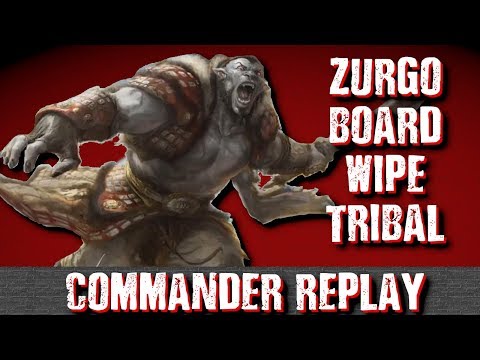 Zurgo Boardwipe Tribal vs Strong Decks: Zurgo, Grunn, Kami of the Crescent Moon