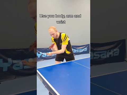 Tutorial: Worlds fastest table tennis serve #pingpong #tabletennis