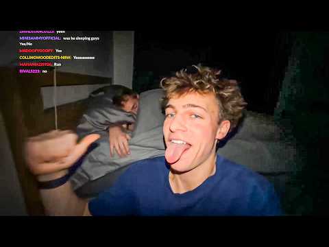 hacking my brother while he's asleep
