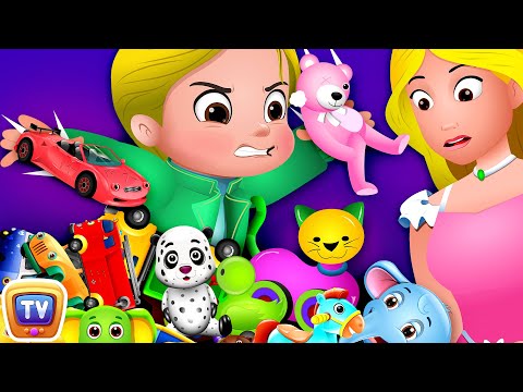 Cussly Learns To Put Away His Toys + More Good Habits Bedtime Stories for Kids – ChuChu TV Storytime