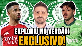 🚨URGENTE: NICOLA TRAZ NOTÍCIAS EXCLUSIVAS DO PALMEIRAS PRA VOCÊ I VEJA AGORA!