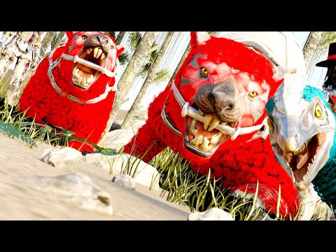 Our War with Ice Cave - ARK