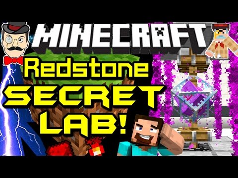 Minecraft SCIENCE LAB! Amazing 1.8 Creations & Builds!