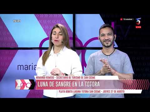 LUNA DE SANGRE EN LA LAGUNA TOTORA EN SAN COSME