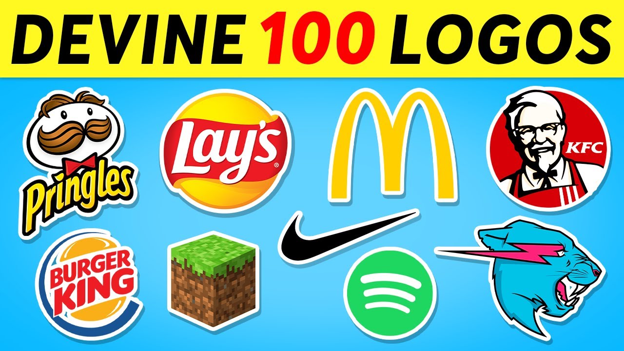 🧠 DEVINE 100 LOGOS EN 3 SECONDES ✅🔥🤔 QUIZ 100 LOGOS