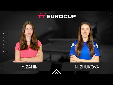 15:55 Yulianna Zanik - Nadiia Zhukova 14.05.2025 TT Euro.Cup Women Ukraine Star. TABLE 4