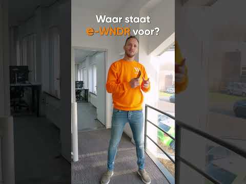 Waar staat e-WNDR voor?