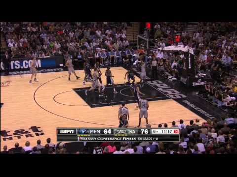 Ginobli nice pass to Cory Joseph