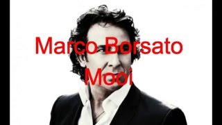 Marco Borsato - Mooi - Lyrics