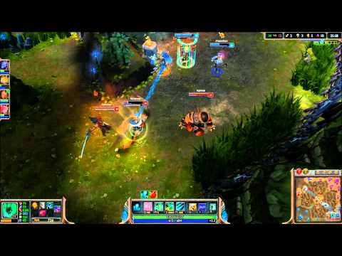 League of Legends Thresh flash hook