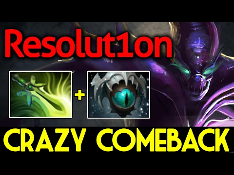Resolut1on DOTA 2 [Spectre] Crazy Comeback Carry 1v9
