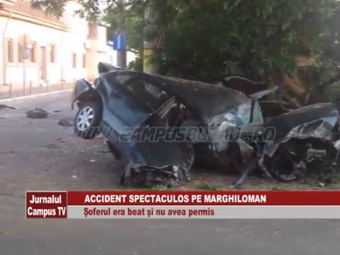 ACCIDENT SPECTACULOS PE MARGHILOMAN