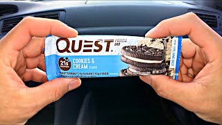 Quest Cookies & Cream Protein Bar Review