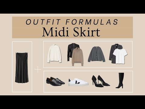 Outfit Formulas | Midi Skirt | How to Style | Autumn...