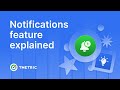 Notifications feature in TMetric