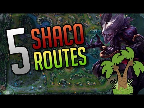 Shaco Jungle Early Clears Guide (Box Placements) - Patch 8.16 (Possibly the best routes?)