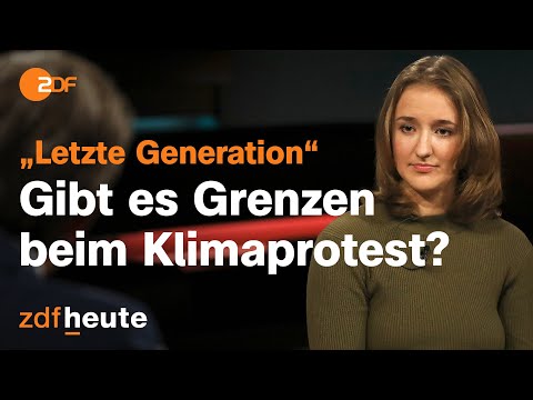 "Last Generation": How far can protest go? | Markus Lanz, November 9, 2022
