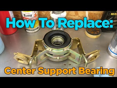 DIY: Toyota 4x4 Drive Shaft Center Support Carrier Bearing Replacement