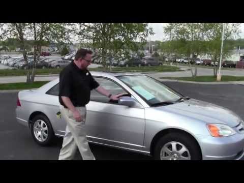Used 2003 Honda Civic EX Coupe for sale at Honda Cars of Bellevue...an Omaha Honda Dealer!