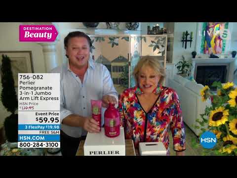 Perlier Pomegranate 3in1 Jumbo Arm Lift Express