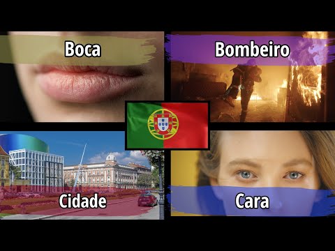 400 Portuguese Words for Everyday Life - Basic Vocabulary with Comprehensible Input Portuguese #1