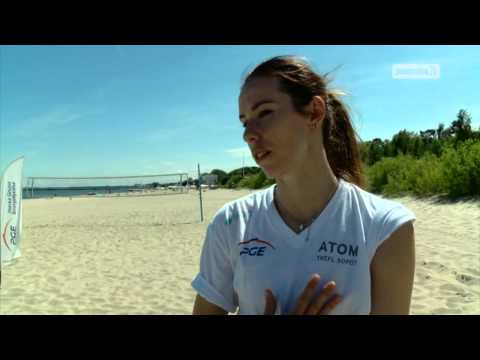 Aktywne lato z Atomówkami - odcinek 2, Siatkówka plażowa