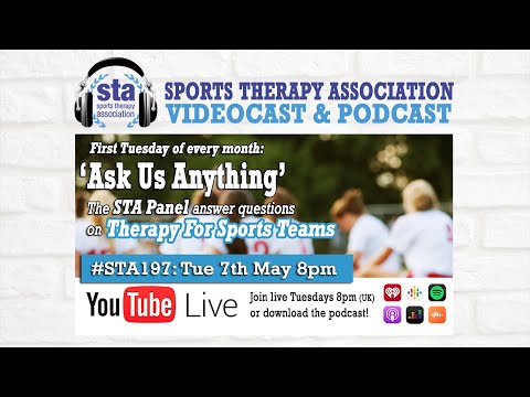 STA197: 'Ask Us Anything: Therapy For Sports Teams'