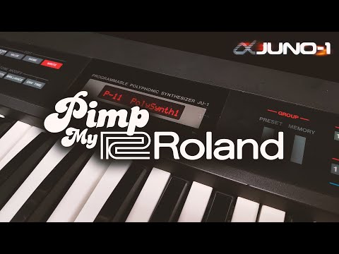 1985 Roland JU-1 Alpha Juno-1 Synthesizer Repair