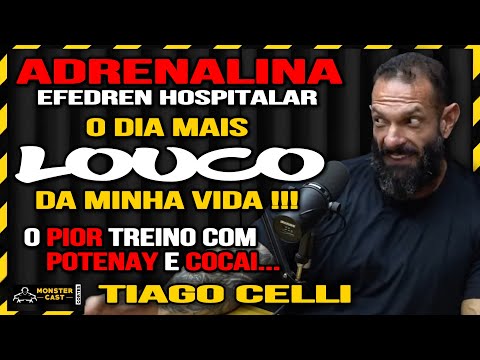 NUNCA, JAMAIS USE ADRENALINA E POTENAY DURANTE O TREINO ! TIAGO CELLI