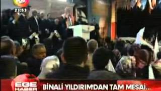 preview picture of video 'İzmir Büyükşehir Belediye Başkan Adayı Binali Yıldırım Bornova Şeçim Çalışmaları'