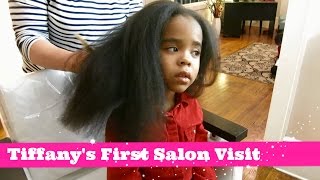 Tiffany&#39;s First Salon Visit | February 6, 2016