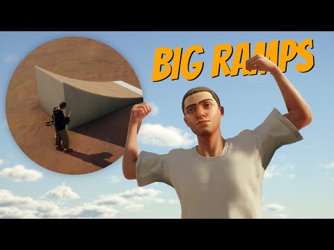 How To Build PERFECT Mega Ramps in Skate (New in Season 2!)