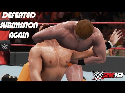 WWE MY CAREER MODE 2K18 - DEFEATED SUBMISSION AGAIN | WWE RAW MATCH  (EP 10)