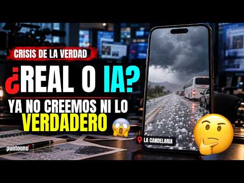 🤖 Granizo en La Candelaria y debate por IA: ¿la tecnología destruye la credibilidad periodística? ⚠️