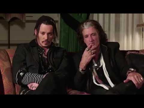 2018 05 05 Johnny Depp & Joe Perry  Hollywood Vampires Promo for Foxwoods Casino, Mashantucket