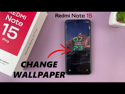 How To Change Lock Screen Wallpaper On Redmi Note 15 Pro