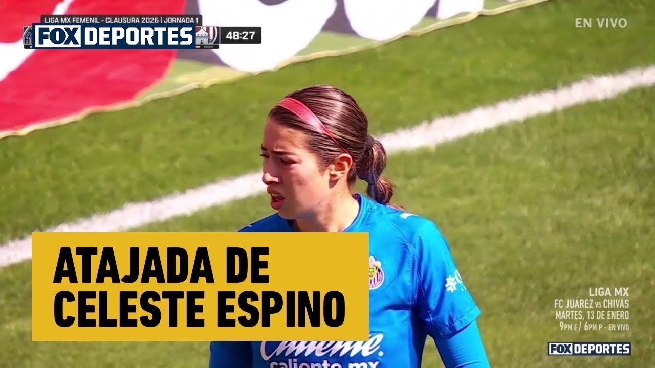 🔥🧤 ATAJADA DE Celeste Espino | Guadalajara 0-0 San Luis | J1 | Clausura 2026 | Liga MX Femenil