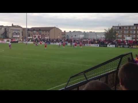 Keanu Marsh-Brown penalty vs Welling United