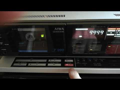 Tapedeck AIWA AD-F 990 3 Head Dual Capstan