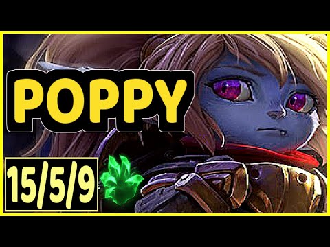 POPPY VS KLED - 15/5/9 KDA TOP GAMEPLAY