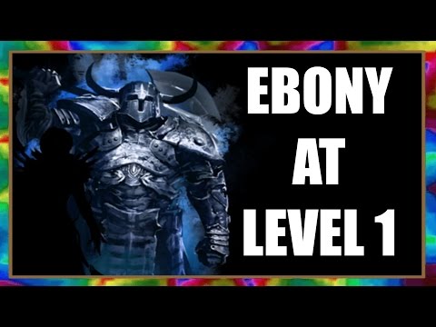 Skyrim Special Edition – Holen Sie sich EBONY-WAFFEN auf STUFE 1 – Leistungsstarke Ausrüstung, ga...