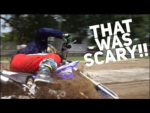 NEW 2018 YZ250 2 STROKE FIRST CRASH!! | Orlando MX