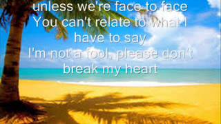 Immature  Im not a fool