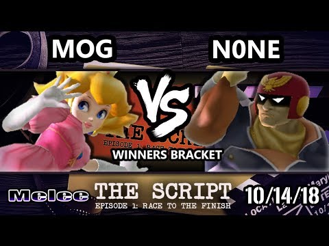 The Script - MoG (Peach) Vs. ALG | n0ne (Captain Falcon) - Smash Melee Winners Round 2