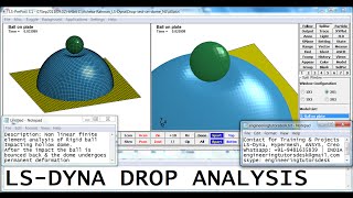 LS Dyna Drop analysis | Explicit Dynamic Analysis | GRS |