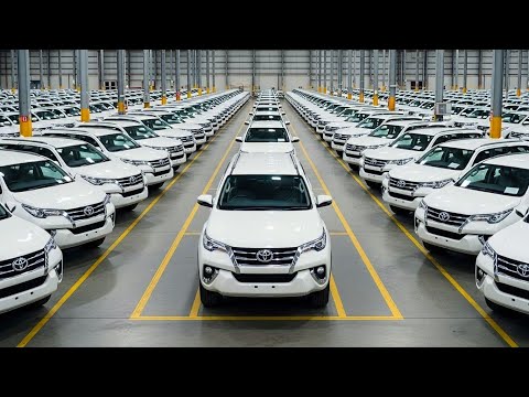 Inside the Toyota Fortuner Factory | How 7‑Seater SUVs Are Made (Full Process)