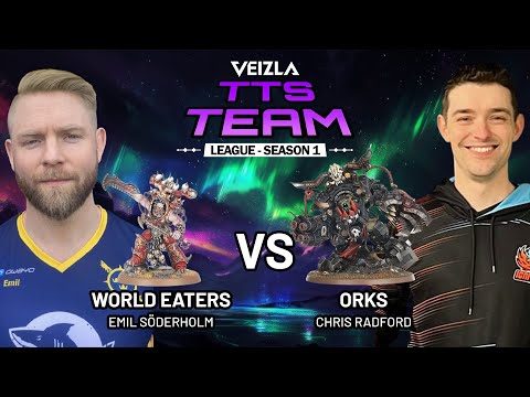 🔥 World Eaters vs Orks - Emil Söderholm vs Chris Radford 🔥 [ENGLISH]