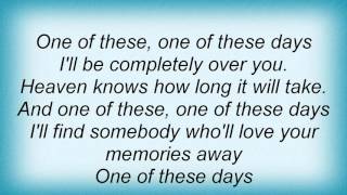 Leann Rimes - One Of These Days Lyrics